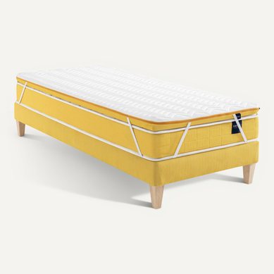 Surmatelas Mousse Ferme Aurore Soutien Ferme 120x190 - 1 Personne - Accueil Moelleux