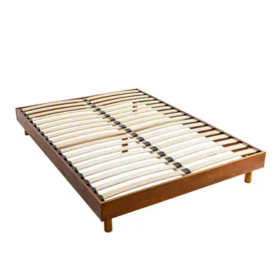 Sommier Kit En Bois Massif 13 Cm Noisette 140x190 Sommier Kit En Bois Massif 13 Cm Noisette 140x190