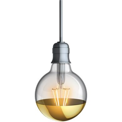 Ampoule déco LED 8W équiv 60W 850lm E27 Dorée Ampoule déco LED 8W équiv 60W 850lm E27 Dorée vue 3/4
