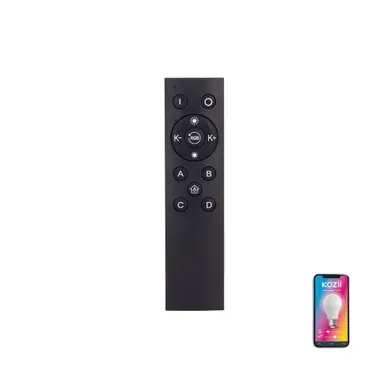Télécommande Universelle KOZII Noire vue 3/4