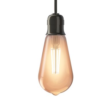Ampoule LED ambrée ST64 E27 AMPOULE DECO Ambrée Ampoule LED ambrée ST64 E27 AMPOULE DECO Ambrée vue 3/4