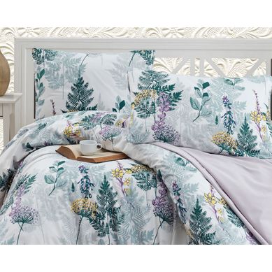Parure Housse De Couette Et Taies D'oreiller 240x220 Cm Coton Imprimé Parure Housse De Couette Et Taies D'oreiller 240x220 Cm Coton Imprimé