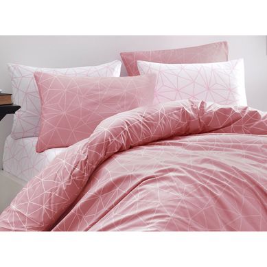 Parure Housse De Couette Et Taies D'oreiller 240x220 Cm Coton Imprimé Parure Housse De Couette Et Taies D'oreiller 240x220 Cm Coton Imprimé