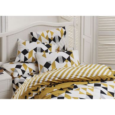 Parure Housse De Couette Et Taies D'oreiller 240x220 Cm Coton Imprimé Parure Housse De Couette Et Taies D'oreiller 240x220 Cm Coton Imprimé