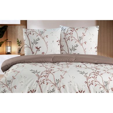 Parure Housse De Couette Et Taies D'oreiller 240x220 Cm Coton Imprimé Parure Housse De Couette Et Taies D'oreiller 240x220 Cm Coton Imprimé