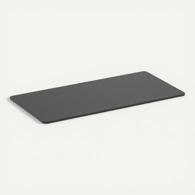 Plateau De Bureau Bords Arrondis 150x75cm, Carbone Plateau De Bureau Bords Arrondis 150x75cm, Carbone