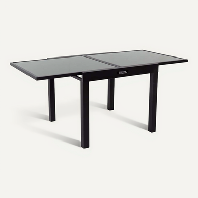 Table De Jardin Aluminium Extensible "porto 8" - Phoenix - Noir Table De Jardin Aluminium Extensible "porto 8" - Phoenix - Noir