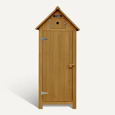 Armoire De Jardin "cabanon" - 77 X 54.5 X 179 Cm - Marron Armoire De Jardin "cabanon" - 77 X 54.5 X 179 Cm - Marron