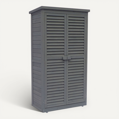 Armoire De Jardin "space" - 87 X 46.5 X 160 Cm - Anthracite Armoire De Jardin "space" - 87 X 46.5 X 160 Cm - Anthracite