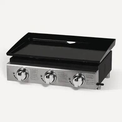 Plancha "presto 3" - 3 Brûleurs - 7.5kw - Gris Plancha "presto 3" - 3 Brûleurs - 7.5kw - Gris