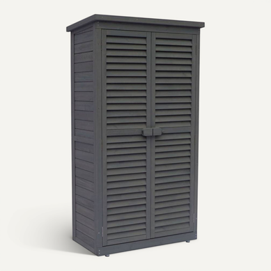 Armoire De Jardin "space" - 87 X 46.5 X 160 Cm - Anthracite Armoire De Jardin "space" - 87 X 46.5 X 160 Cm - Anthracite