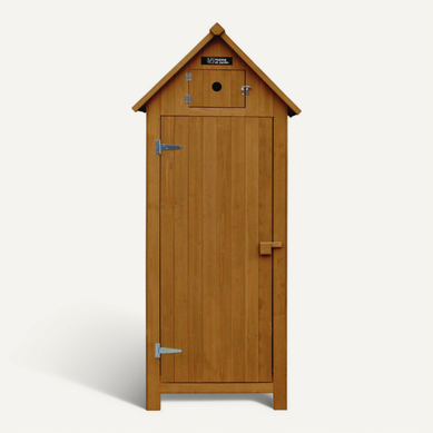 Armoire De Jardin "cabanon" - 77 X 54.5 X 179 Cm - Marron Armoire De Jardin "cabanon" - 77 X 54.5 X 179 Cm - Marron