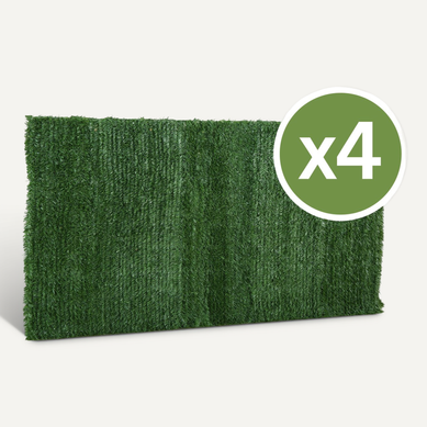 Lot De 4 Haies Artificielles - 150 X 300 Cm Lot De 4 Haies Artificielles - 150 X 300 Cm