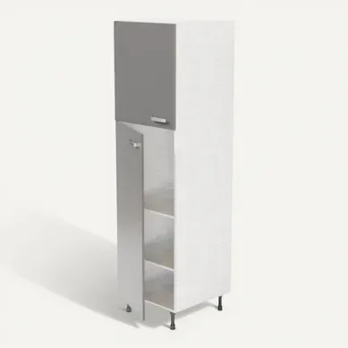 Colonne De Rangement Cuisine - Gris