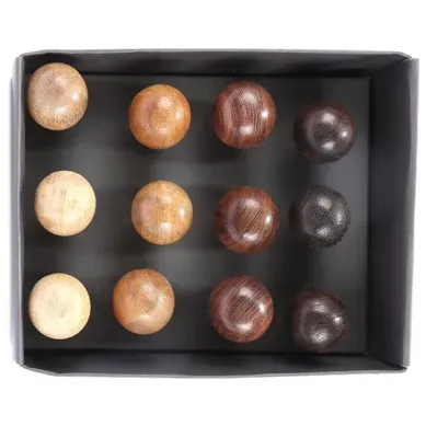 Boutons De Porte En Manguier (lot De 12) Boutons De Porte En Manguier (lot De 12)