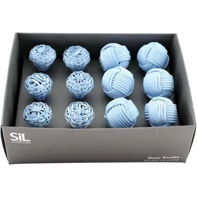 Boutons De Meuble En Rotin Tressage (lot De 12) Boutons De Meuble En Rotin Tressage (lot De 12)