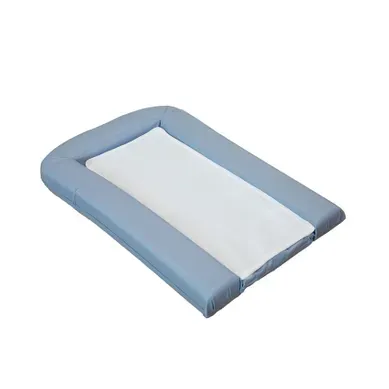 Matelas à Langer Avec 2 Éponges Amovibles - 42x70 Cm - Bleu Matelas à Langer Avec 2 Éponges Amovibles - 42x70 Cm - Bleu