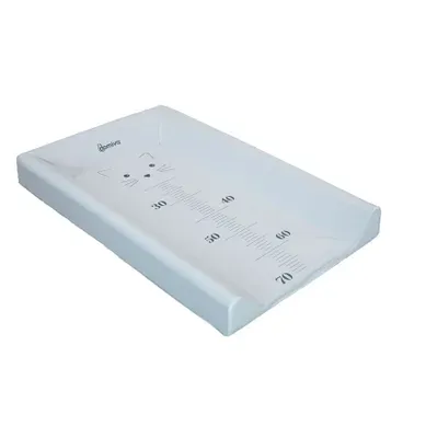 Matelas à Langer à Rebords - 50x80 Cm - Gris Clair Matelas à Langer à Rebords - 50x80 Cm - Gris Clair