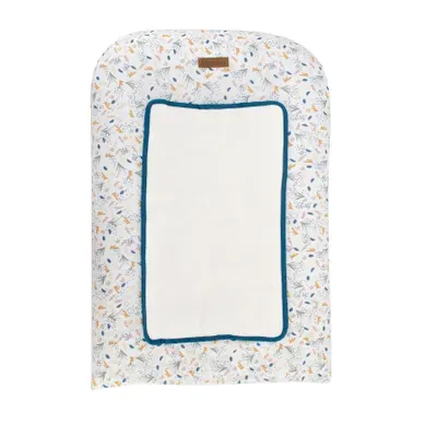 Matelas à Langer Avec Housse En Coton - 50x75 Cm - Bleu Matelas à Langer Avec Housse En Coton - 50x75 Cm - Bleu