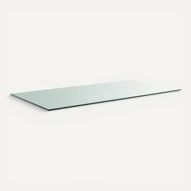 Plateau Rectangulaire 120x60 En Verre Trempé Transparent Plateau Rectangulaire 120x60 En Verre Trempé Transparent