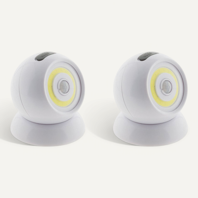 Lot De 2 Veilleuses LED 2w Avec Détecteur De Passage