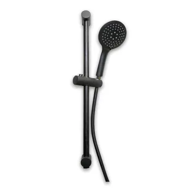 Set Barre De Douche Noir Mat Skool Set Barre De Douche Noir Mat Skool