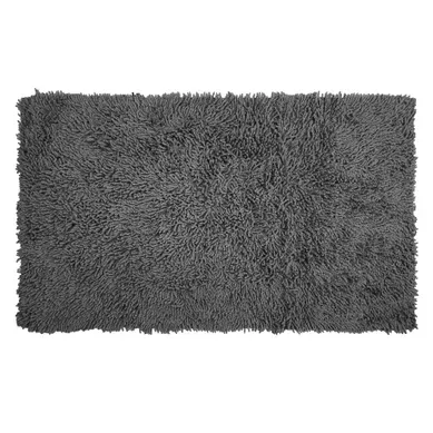 Tapis De Bain Gris Anthracite En Coton Tapis De Bain Gris Anthracite En Coton