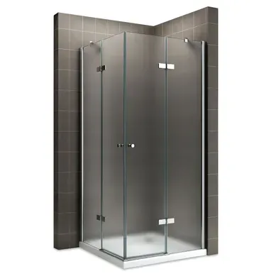 Cabine De Douche Maya H190 110x120cm Verre Opaque 2 Portes Battantes (sans Receveur) Cabine De Douche Maya H190 110x120cm Verre Opaque 2 Portes Battantes (sans Receveur)