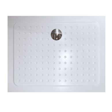 Receveur De Douche Sana 80x90 Cm Blanc + Bonde Et Siphon Inclus Receveur De Douche Sana 80x90 Cm Blanc + Bonde Et Siphon Inclus