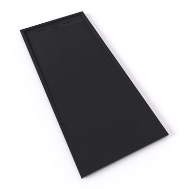 Receveur De Douche Hiemal 80 X 180 Cm Résine Noir Aspect Ardoise + Bonde Incluse Receveur De Douche Hiemal 80 X 180 Cm Résine Noir Aspect Ardoise + Bonde Incluse
