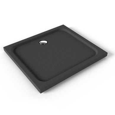 Receveur De Douche Shimmer Stone 80 X 90 Cm Acrylique Gris Effet Pierre + Bonde Et Siphon Inclus Receveur De Douche Shimmer Stone 80 X 90 Cm Acrylique Gris Effet Pierre + Bonde Et Siphon Inclus