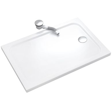 Receveur De Douche Shimmer 80 X 180 Cm Acrylique Blanc + Bonde Et Siphon Inclus Receveur De Douche Shimmer 80 X 180 Cm Acrylique Blanc + Bonde Et Siphon Inclus