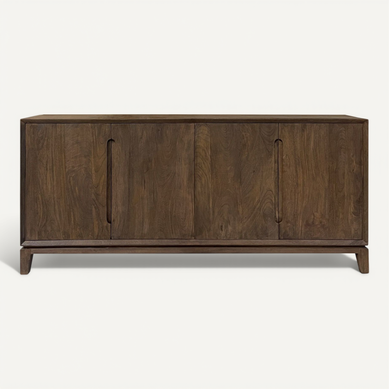 Corte-buffet 190 Cm En Bois Massif Brossé Corte-buffet 190 Cm En Bois Massif Brossé
