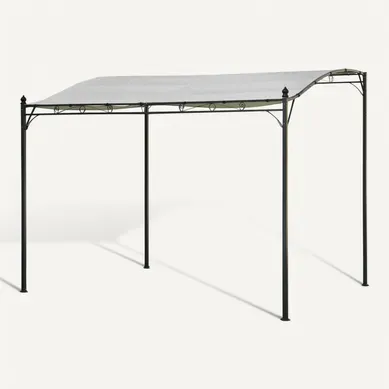 Pergola Murale 3 × 2,5m Nice Beige Pergola Murale 3 × 2,5m Nice Beige