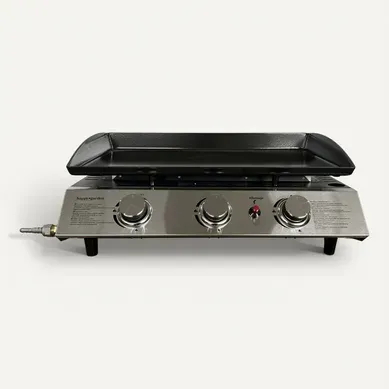 Plancha Au Gaz Séville - 3 Brûleurs 7,5kw Plancha Au Gaz Séville - 3 Brûleurs 7,5kw