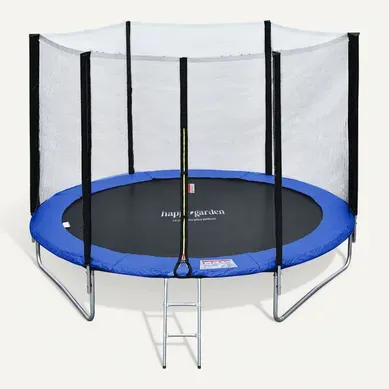 Trampoline 245cm Réversible Bleu/vert Canberra + échelle, Bâche Et Kit D'ancrage Trampoline 245cm Réversible Bleu/vert Canberra + échelle, Bâche Et Kit D'ancrage