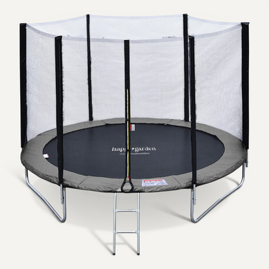 Trampoline 245cm Réversible Gris/rose Canberra + échelle, Bâche Et Kit D'ancrage Trampoline 245cm Réversible Gris/rose Canberra + échelle, Bâche Et Kit D'ancrage