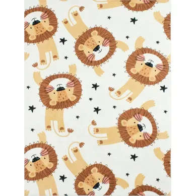 Tapis Enfant Happy Lion Beige 120x160cm Tapis Enfant Happy Lion Beige 120x160cm
