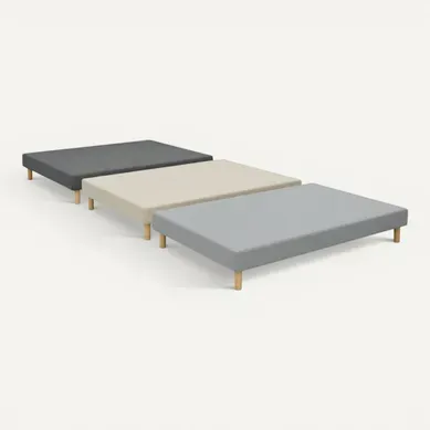 Sommier Essenzia Tradition Graphic 19cm Couleur 140x200 Anthracite Lattes Sommier Essenzia Tradition Graphic 19cm Couleur 140x200 Anthracite Lattes