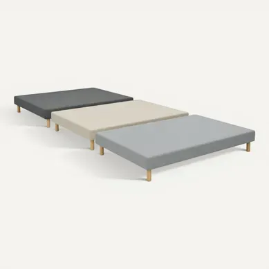 Sommier Essenzia Tradition Graphic 19cm Couleur 160x190 Anthracite Lattes Sommier Essenzia Tradition Graphic 19cm Couleur 160x190 Anthracite Lattes