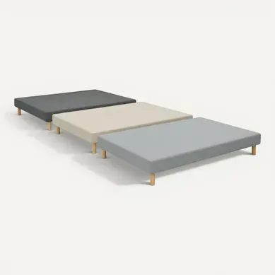 Sommier Essenzia Tradition Graphic 19cm Couleur 160x190 Beige Lattes Sommier Essenzia Tradition Graphic 19cm Couleur 160x190 Beige Lattes