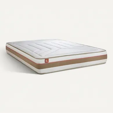 Matelas Ressorts Ensachés Et Mémoire De Forme 200x200 Le Tendre - Ep: 28cm - Confort Equilibré Matelas Ressorts Ensachés Et Mémoire De Forme 200x200 Le Tendre - Ep: 28cm - Confort Equilibré