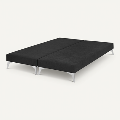 Lot De 2 Sommiers Tapissiers 80x200 Cm Hocea Noir Lot De 2 Sommiers Tapissiers 80x200 Cm Hocea Noir