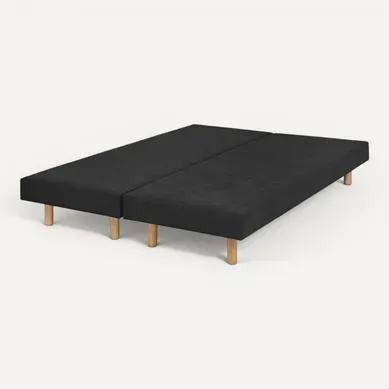 Lot De 2 Sommiers Tapissiers 80x200 Cm Habby Noir Lot De 2 Sommiers Tapissiers 80x200 Cm Habby Noir