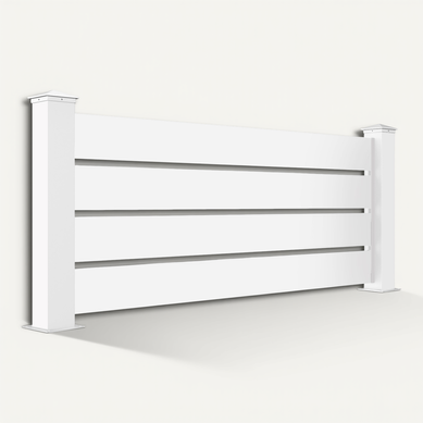 Lot De 2 Clôtures Aluminium Vogel 190h90 Blanc Lot De 2 Clôtures Aluminium Vogel 190h90 Blanc