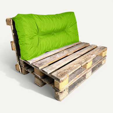 Coussin Palette En Polyester 120x60 Cm Vert
