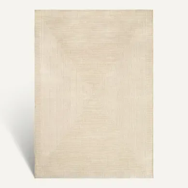 Tapis 160x230 cm SOCA Beige vue de face