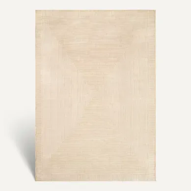Tapis 200x290 cm SOCA Beige vue de face