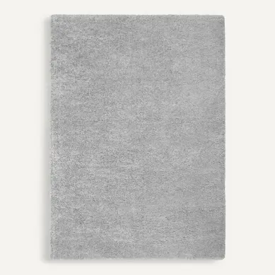 Tapis 160x230 cm LUZ Gris vue de face