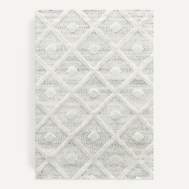 Melia - Tapis Berbère À Relief - Crème 280 X 370 Cm